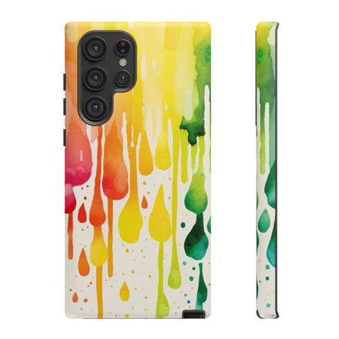 Rainbow Spring Showers - Impact Resistant Phone Case